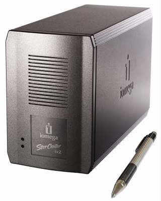Illustration for article titled StorCenter ix2: Iomega's Surprisingly Cheap EMC Home Server